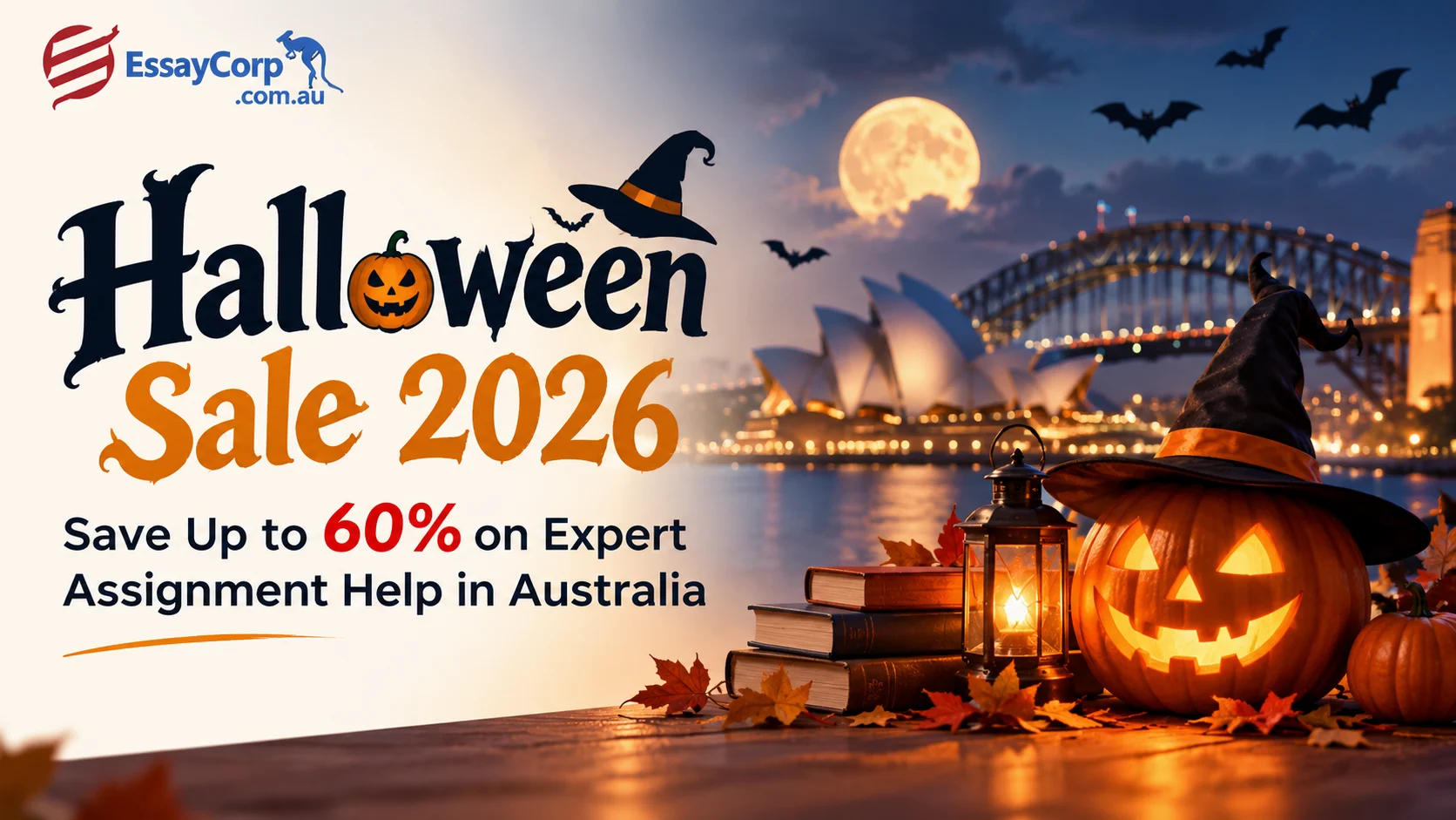 Halloween Sale 2026: Save Up to 60% on Expert Assignment Help in Australia